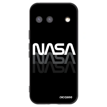 Picasee Google Pixel 9 Hülle - Schwarzes Silikon - NASA Triple