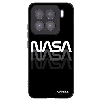 Picasee Xiaomi 15 Hülle - Schwarzes Silikon - NASA Triple
