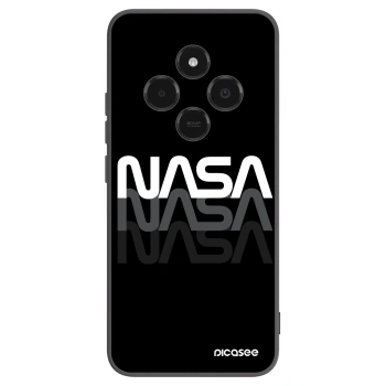 Picasee Xiaomi Poco C75 Hülle - Schwarzes Silikon - NASA Triple