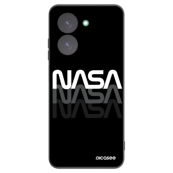 Picasee Xiaomi Redmi A5 Hülle - Schwarzes Silikon - NASA Triple