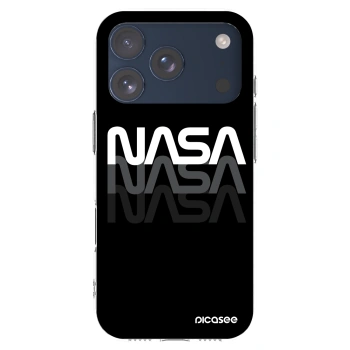 Picasee Apple iPhone 17 Pro Hülle - Transparentes Silikon - NASA Triple