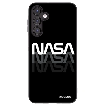 Picasee Samsung Galaxy A16 4G Hülle - Schwarzes Silikon - NASA Triple