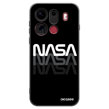 Picasee OPPO Find X9 Pro Hülle - Schwarzes Silikon - NASA Triple