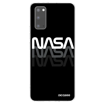 Picasee Samsung Galaxy S20 G980F Hülle - Transparentes Silikon - NASA Triple