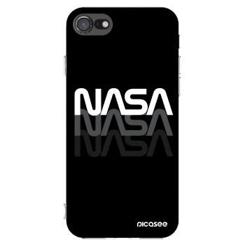 Picasee Apple iPhone SE 2020 Hülle - Transparentes Silikon - NASA Triple