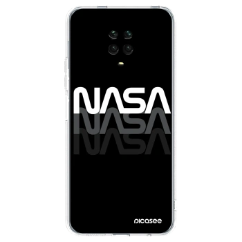 Picasee Xiaomi Redmi Note 9 Pro Hülle - Transparentes Silikon - NASA Triple