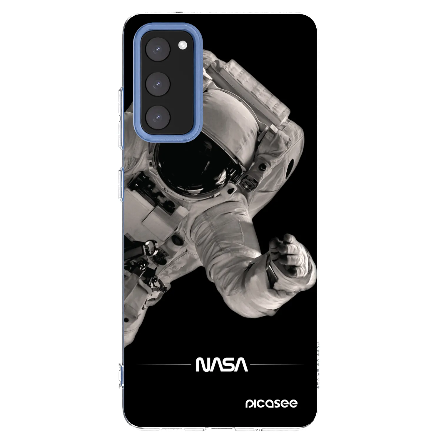 Picasee Samsung Galaxy S20 FE Hülle - Transparentes Silikon - Astronaut Big