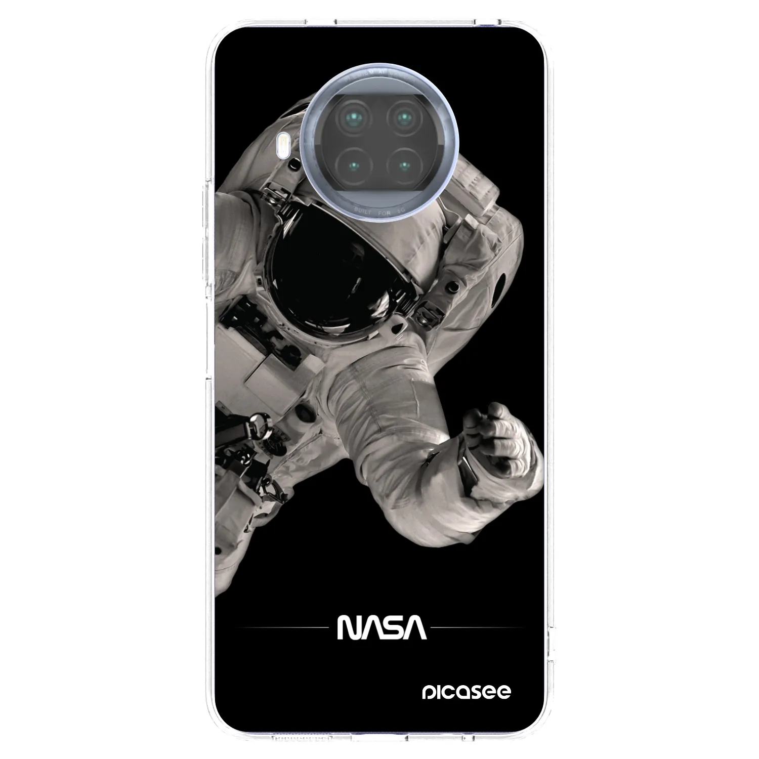 Picasee Xiaomi Mi 10T Lite Hülle - Transparentes Silikon - Astronaut Big