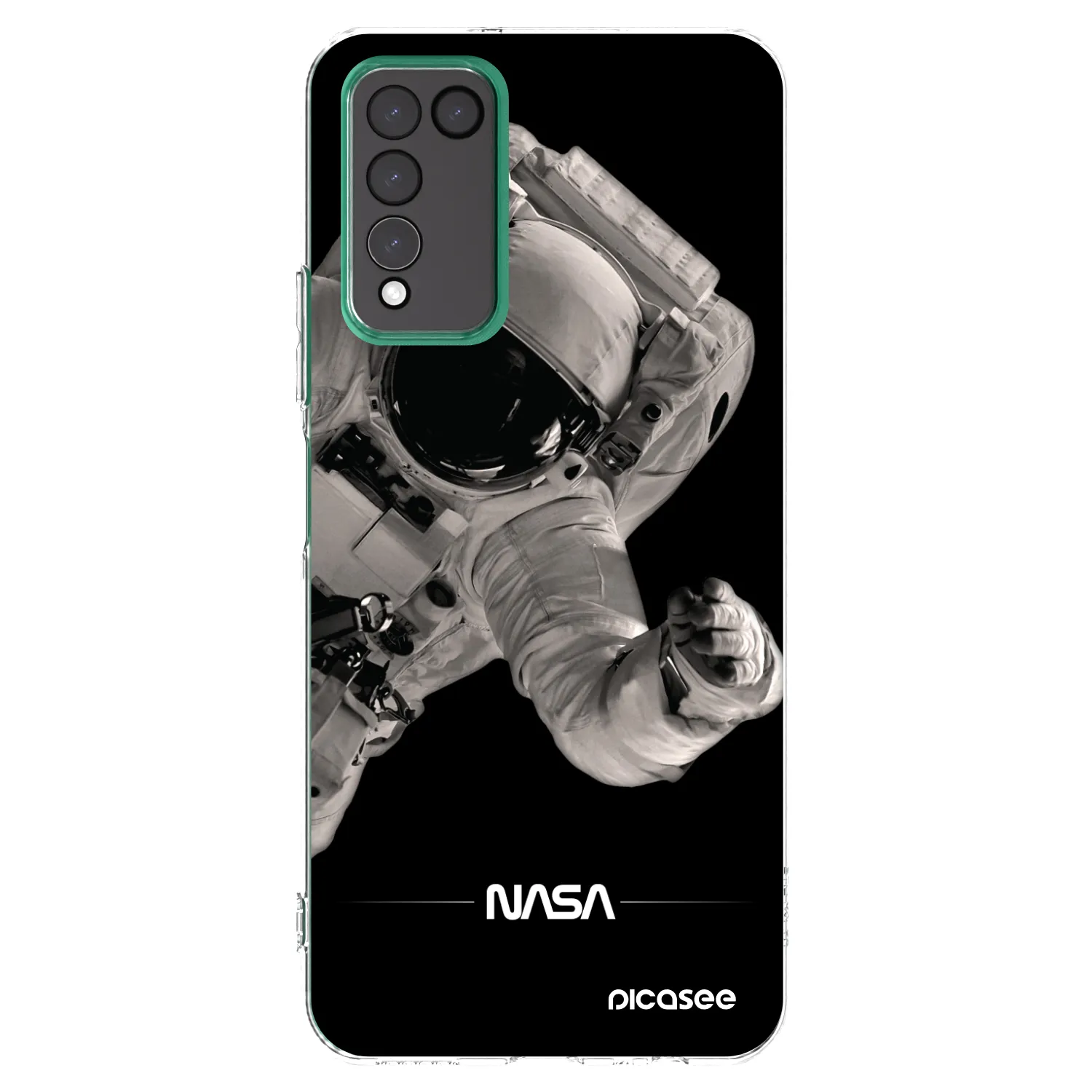 Picasee Honor 10X Lite Hülle - Transparentes Silikon - Astronaut Big