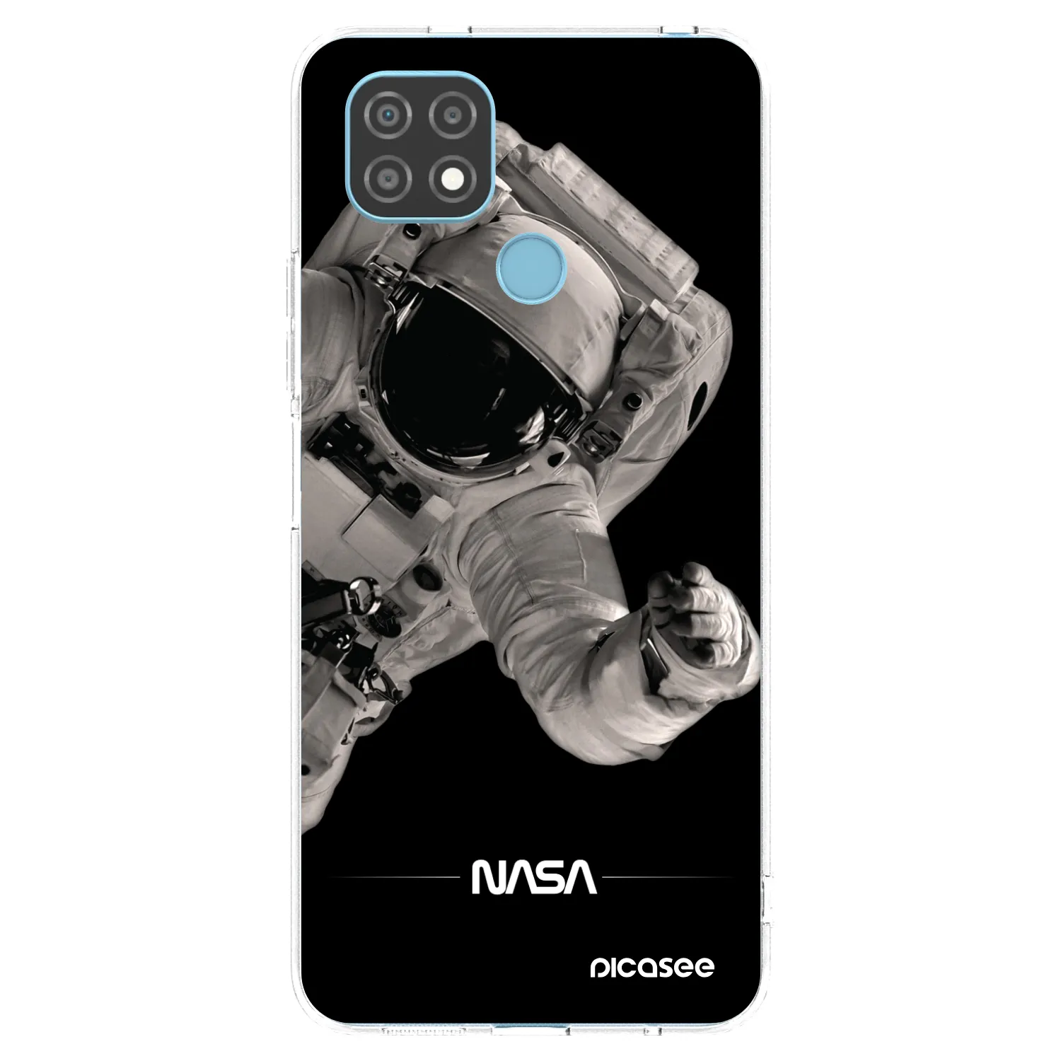 Picasee Realme C21 Hülle - Transparentes Silikon - Astronaut Big