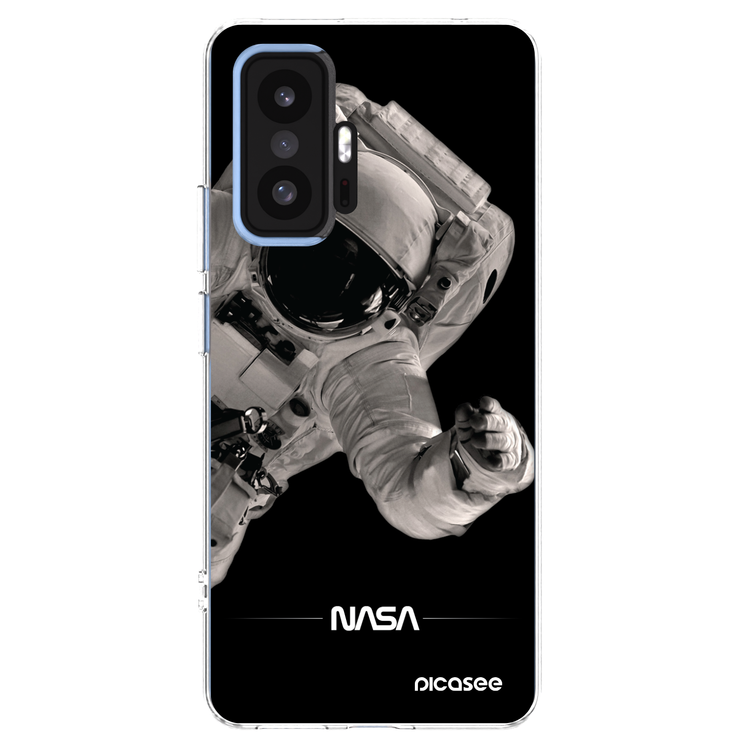 Picasee Xiaomi 11T Pro Hülle - Transparentes Silikon - Astronaut Big