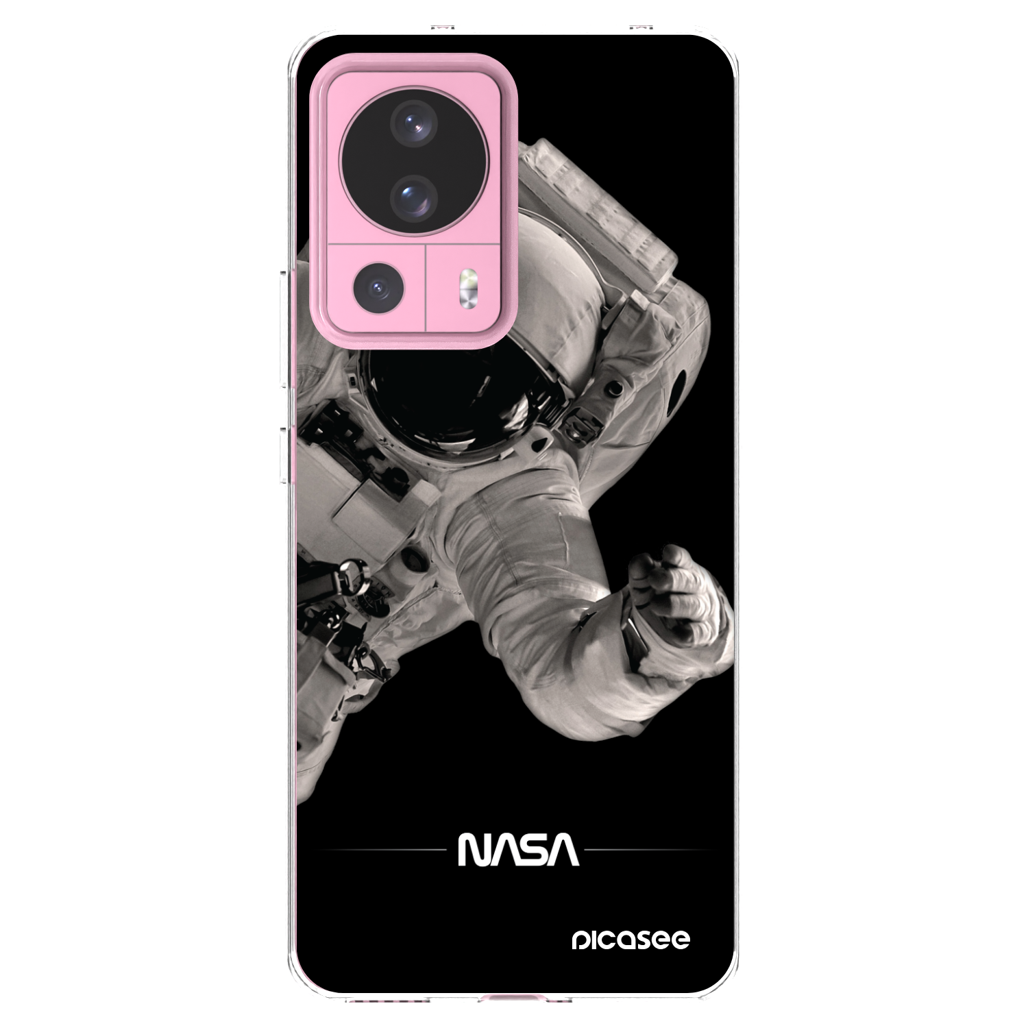 Picasee Xiaomi 13 Lite Hülle - Transparentes Silikon - Astronaut Big