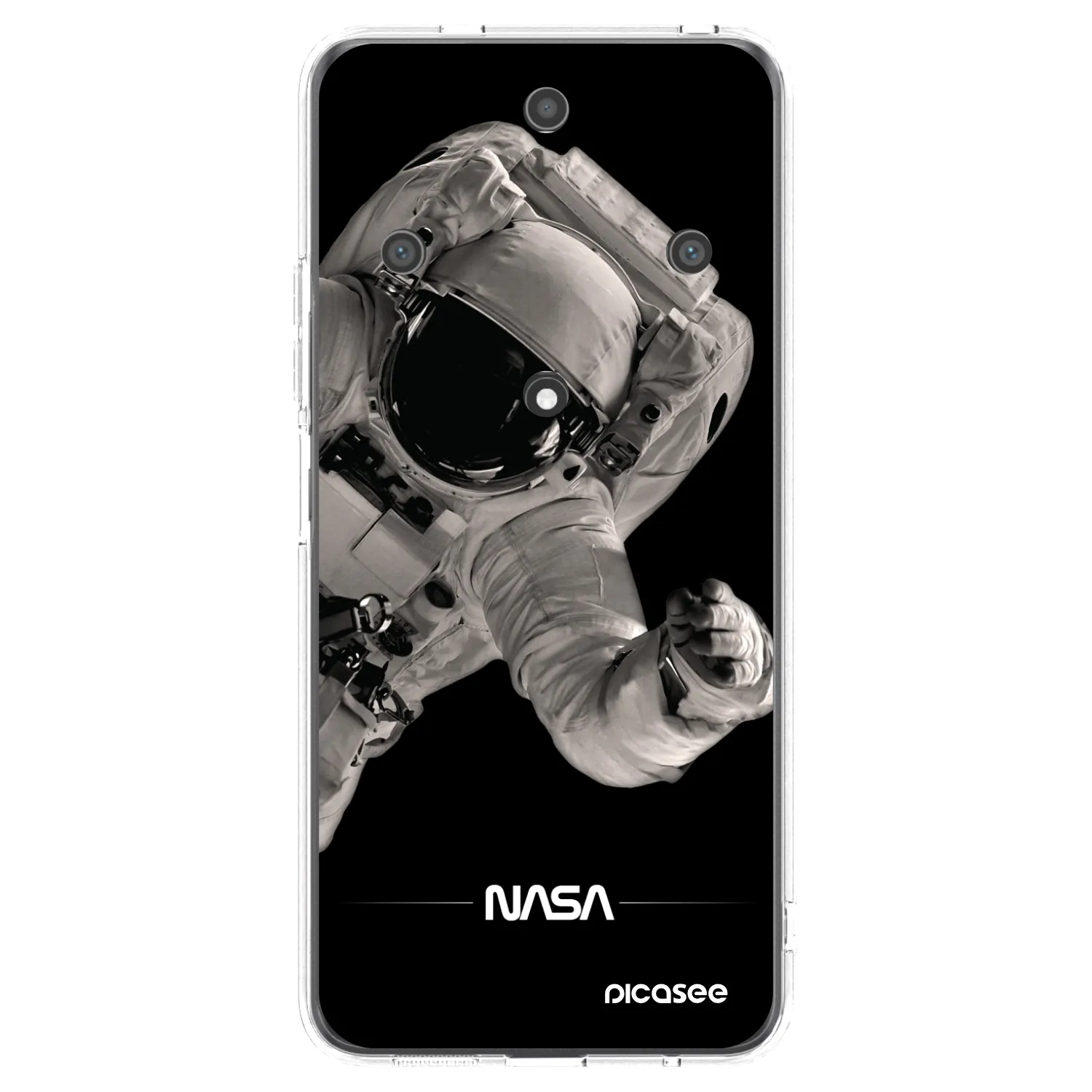 Picasee Honor Magic5 Lite 5G Hülle - Transparentes Silikon - Astronaut Big