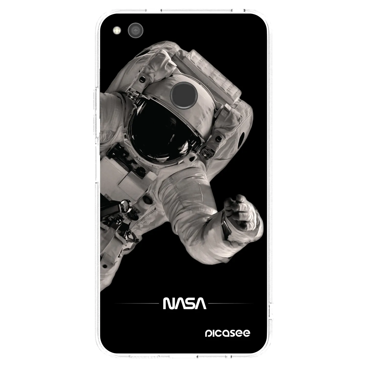 Picasee Huawei P9 Lite 2017 Hülle - Transparentes Silikon - Astronaut Big
