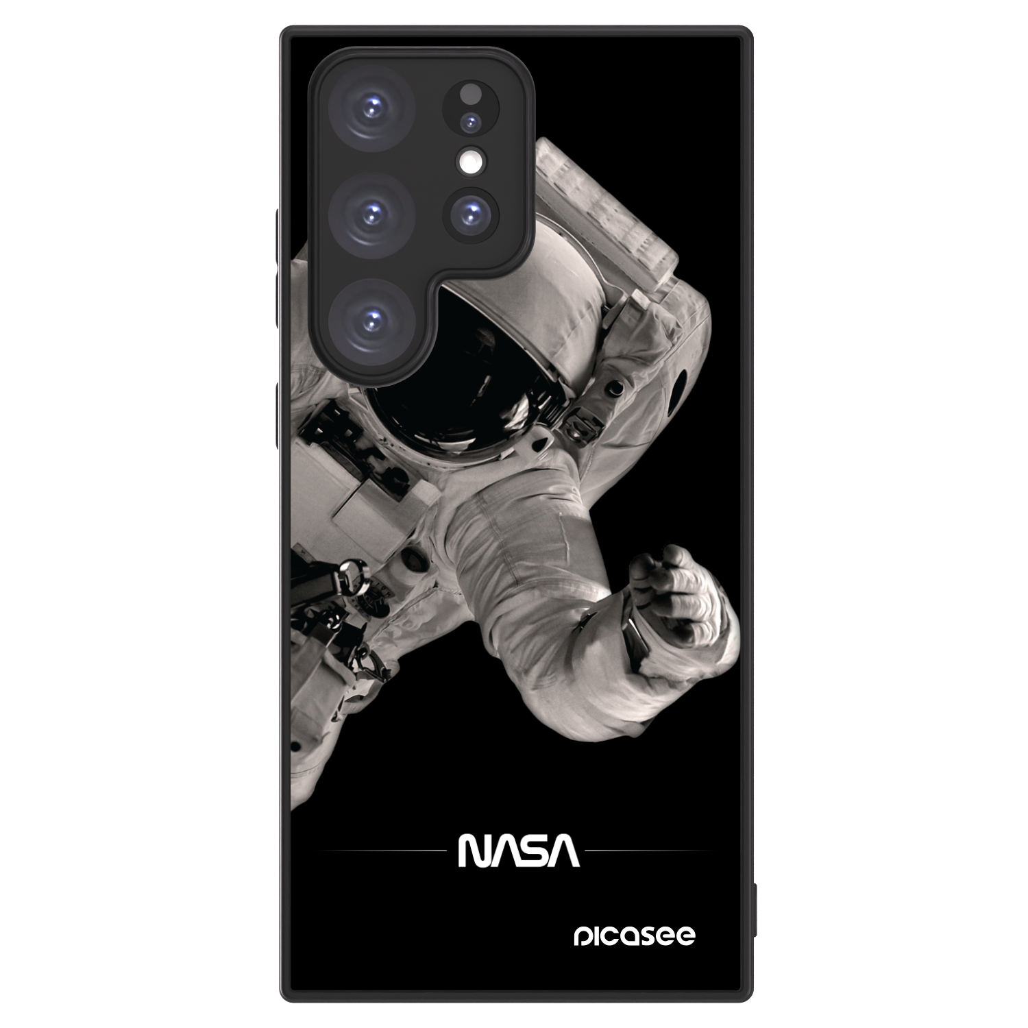 Picasee ULTIMATE CASE PowerShare für Samsung Galaxy S23 Ultra 5G - Astronaut Big