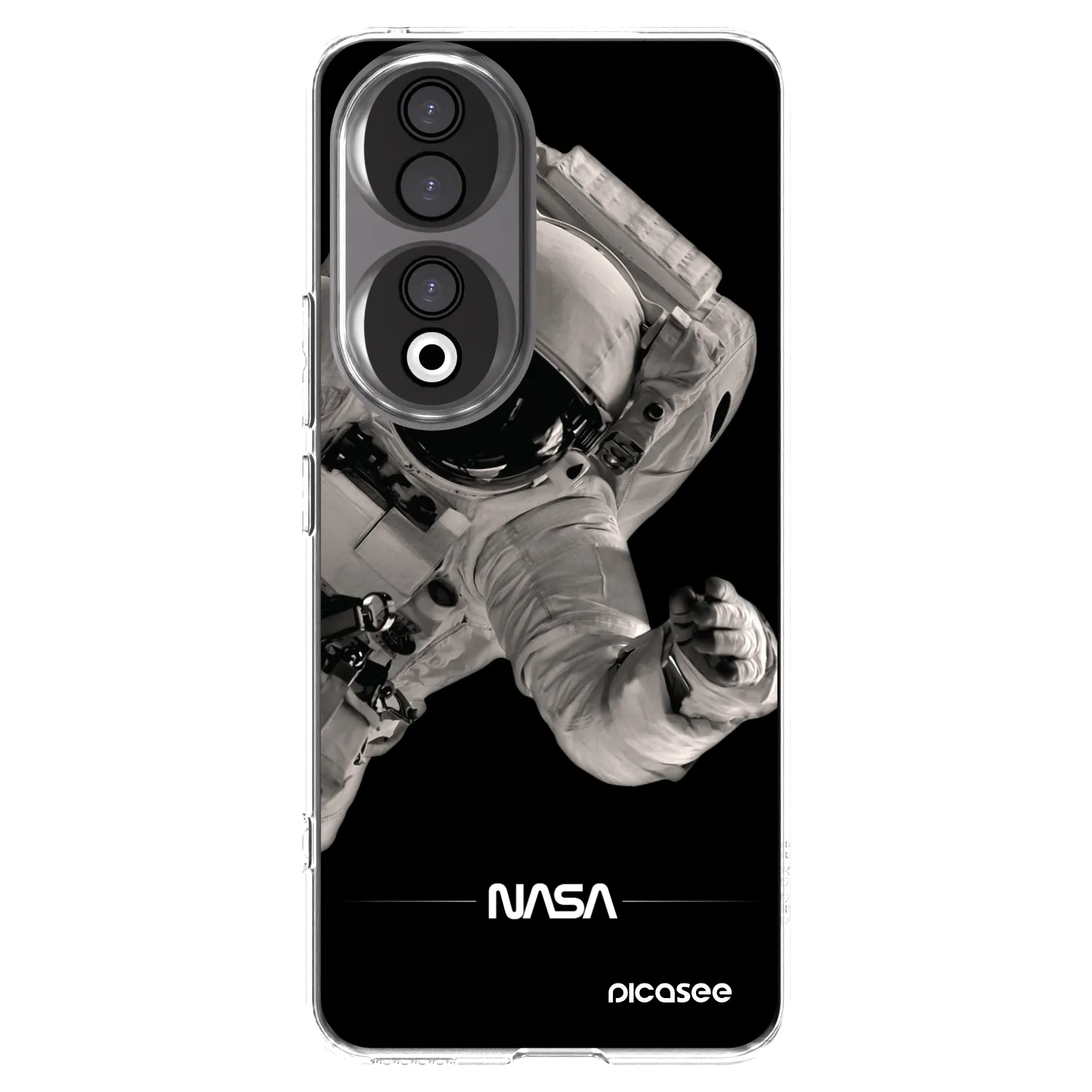 Picasee Honor 90 5G Hülle - Transparentes Silikon - Astronaut Big