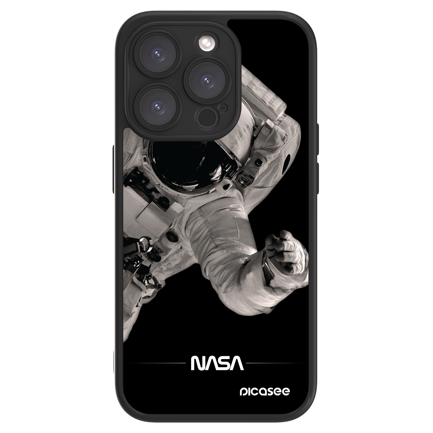 Picasee ULTIMATE CASE MagSafe für Apple iPhone 15 Pro - Astronaut Big
