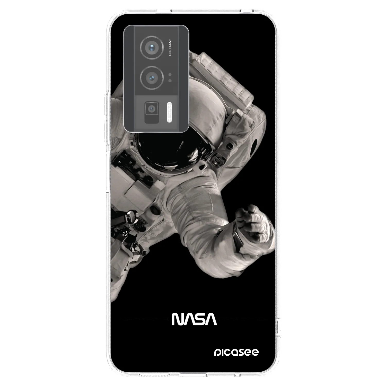 Picasee Xiaomi Poco F5 Pro 5G Hülle - Transparentes Silikon - Astronaut Big