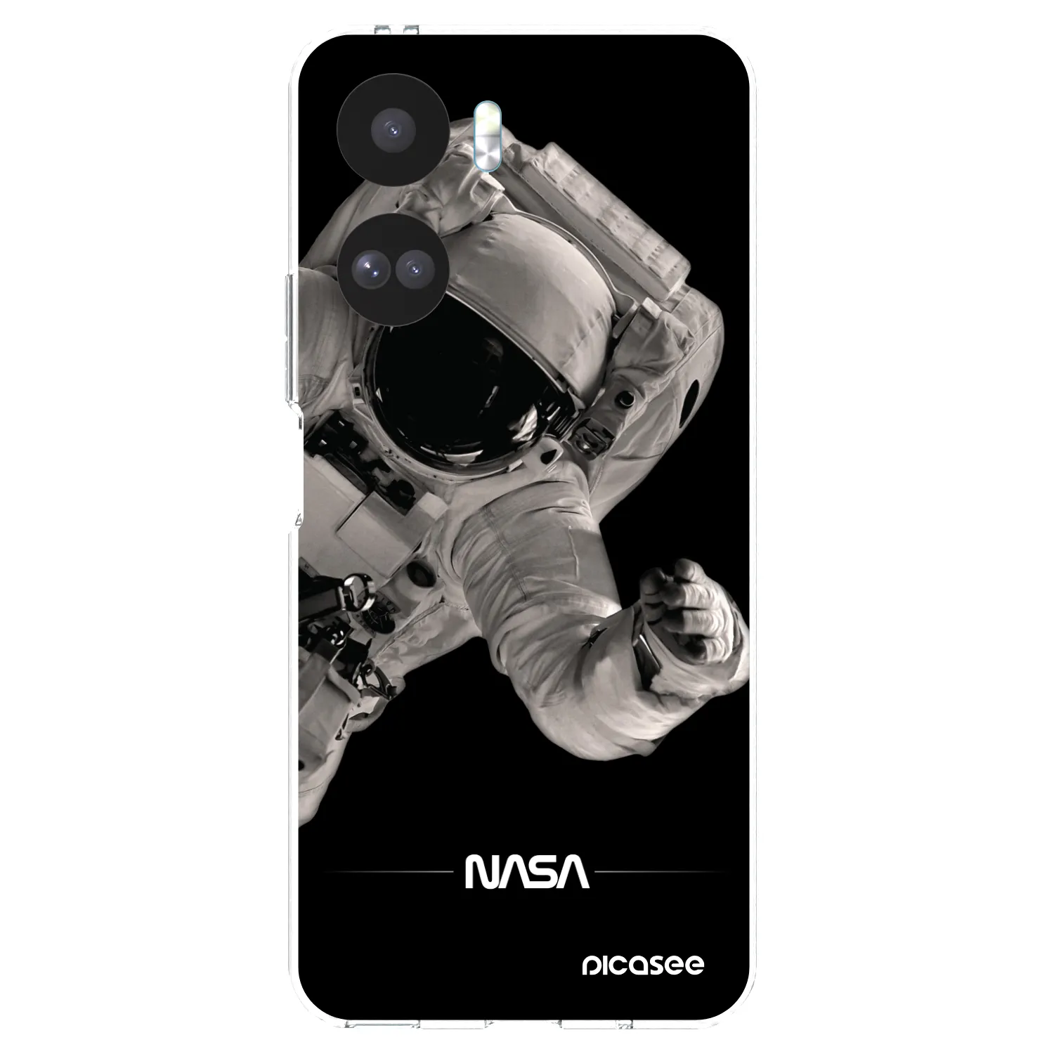 Picasee Honor 90 Lite 5G Hülle - Transparentes Silikon - Astronaut Big