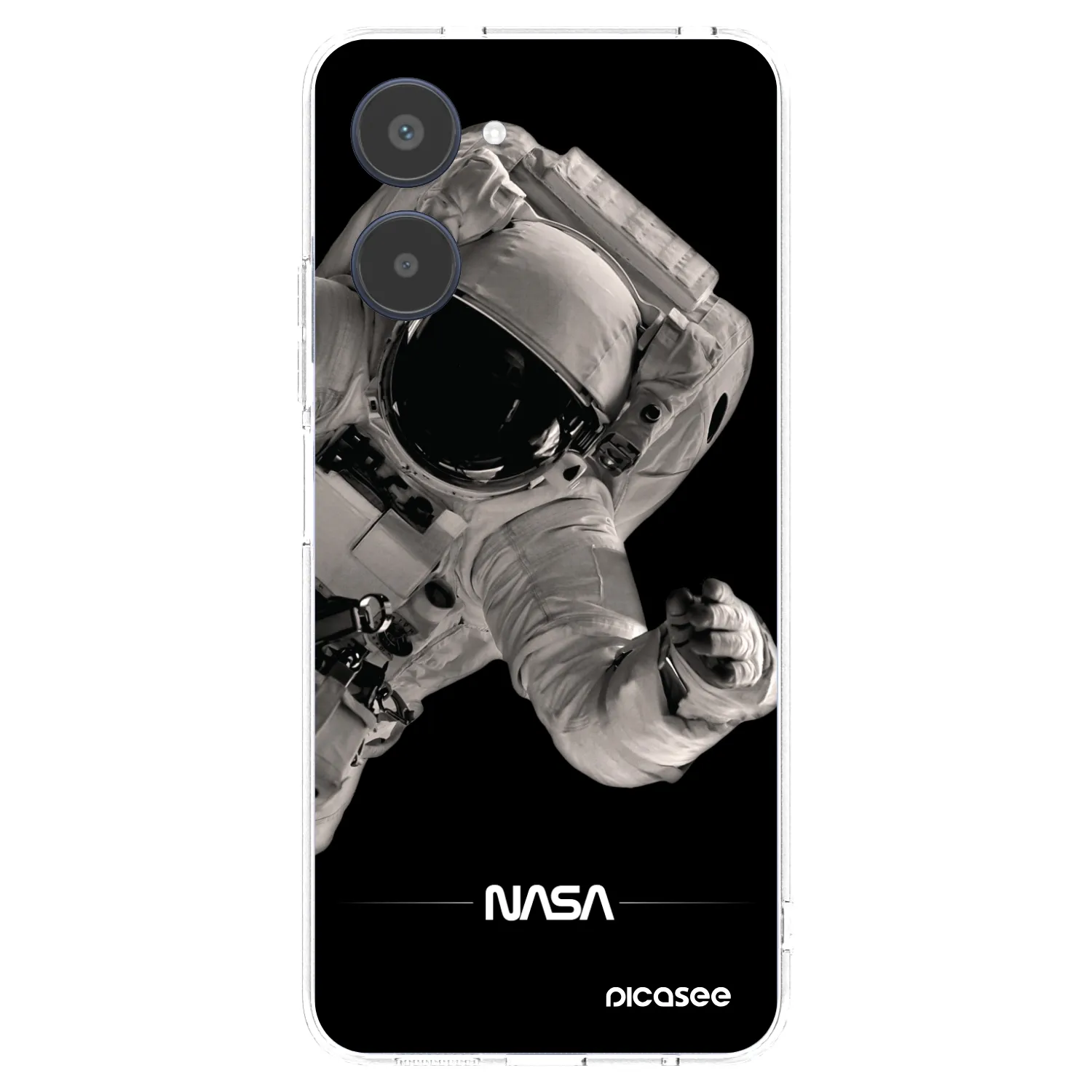 Picasee Realme 10 4G Hülle - Transparentes Silikon - Astronaut Big
