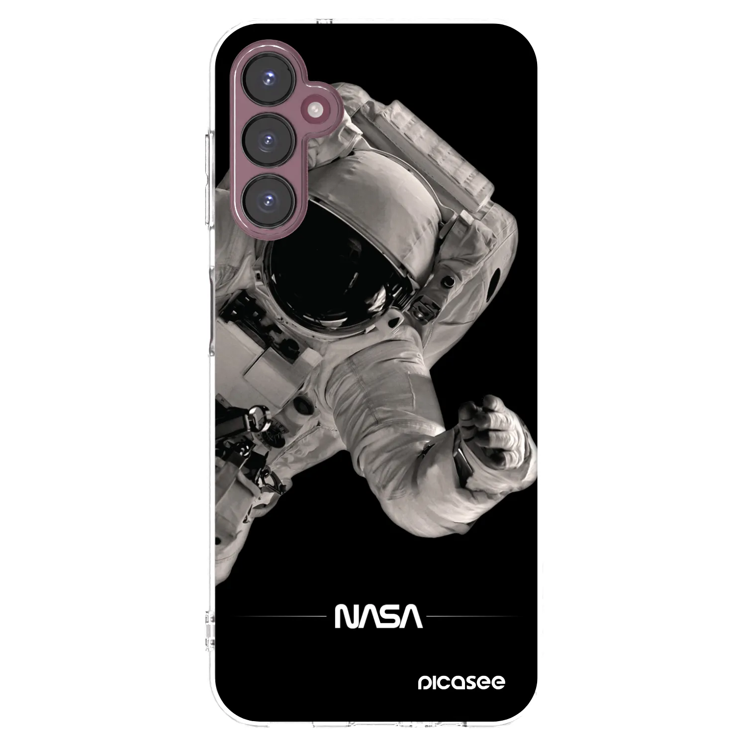 Picasee Samsung Galaxy A05s A057G Hülle - Transparentes Silikon - Astronaut Big