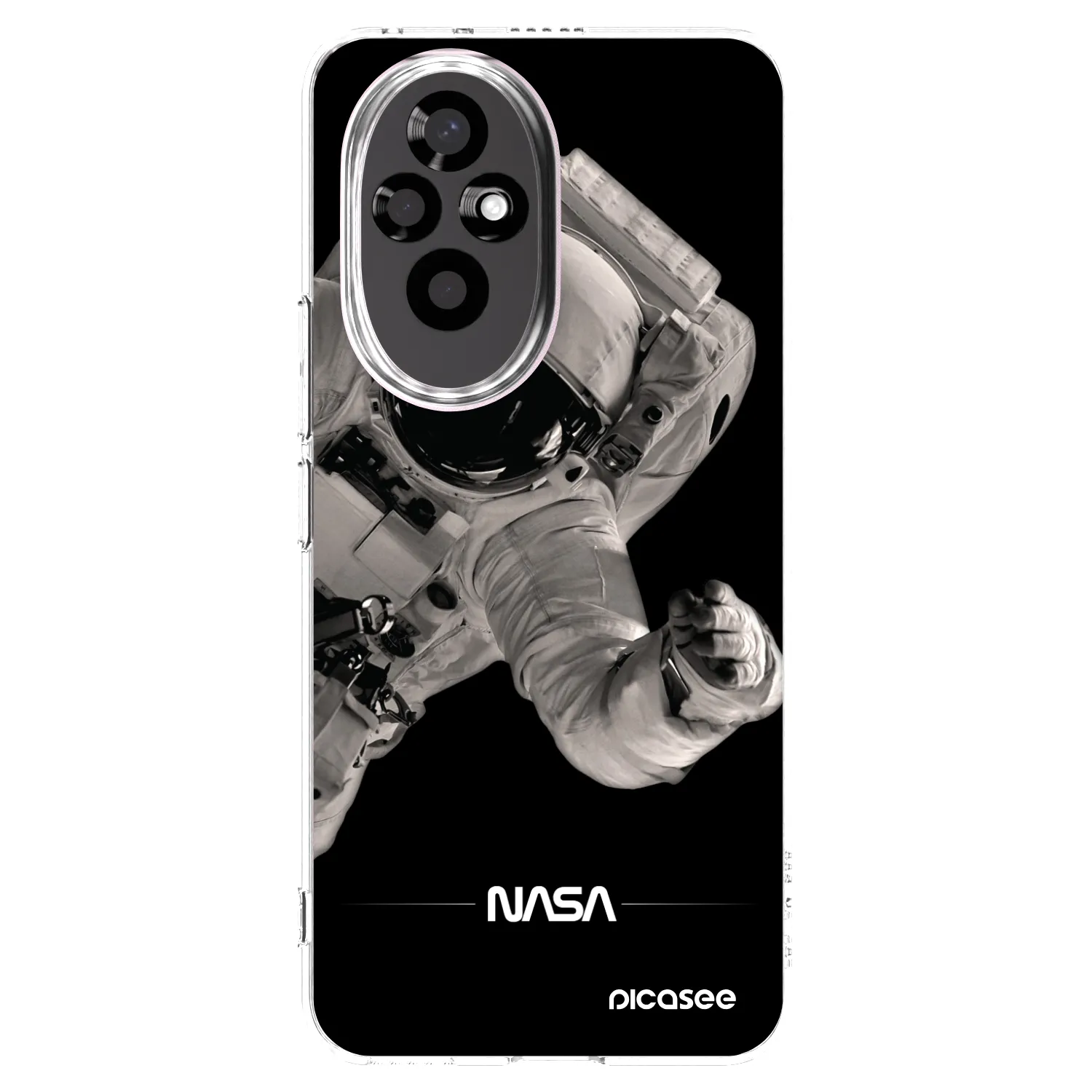 Picasee Honor 200 Pro 5G Hülle - Transparentes Silikon - Astronaut Big