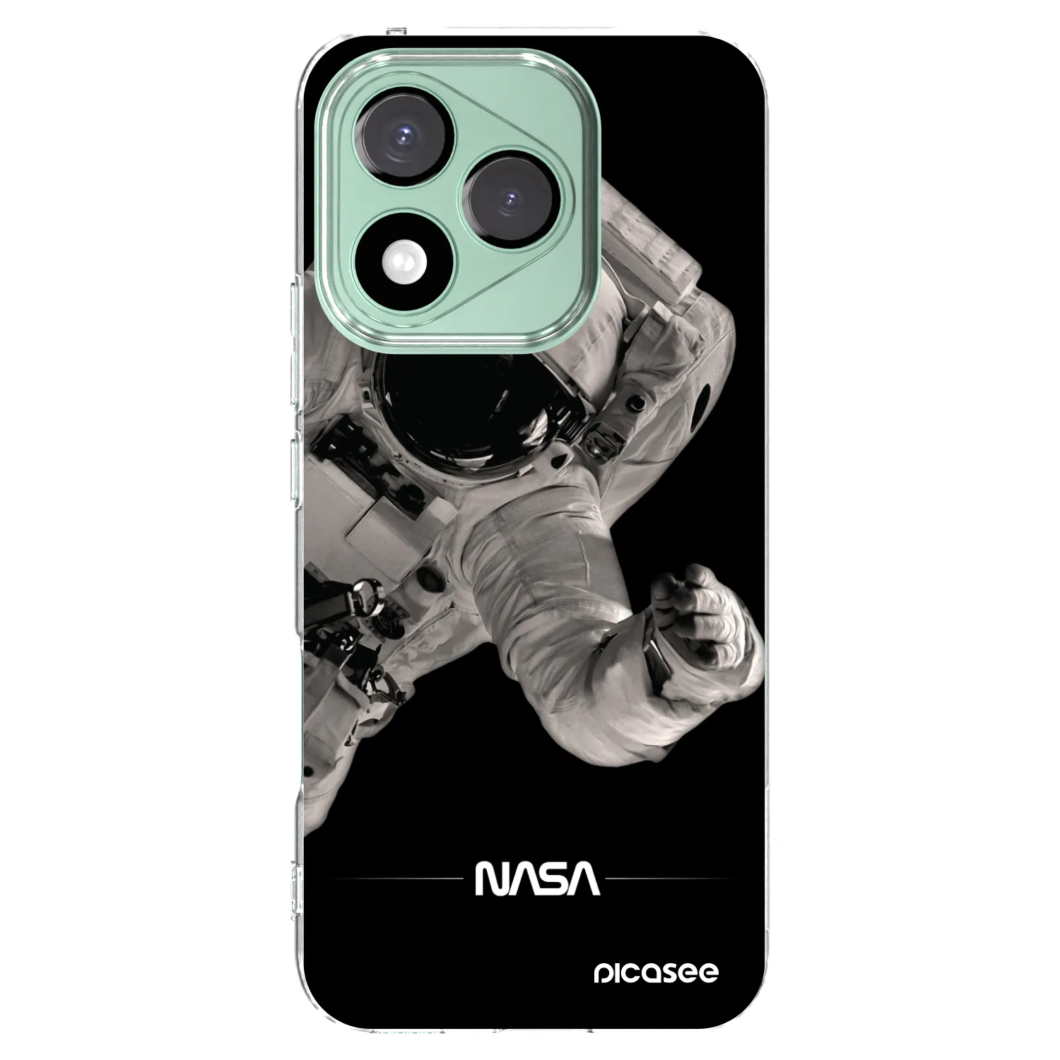 Picasee Honor 400 Lite 5G Hülle - Transparentes Silikon - Astronaut Big