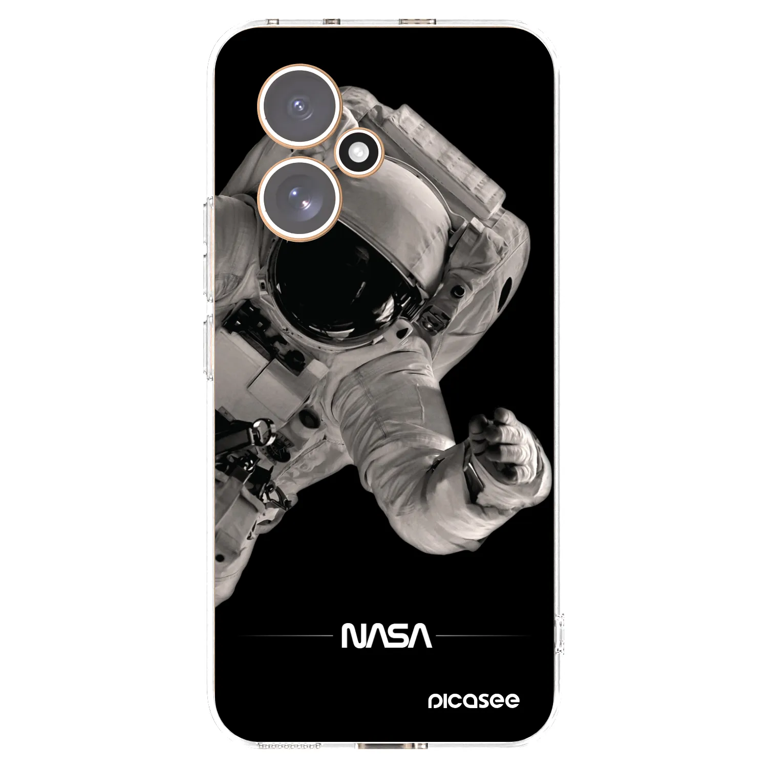 Picasee Honor 400 5G Hülle - Transparentes Silikon - Astronaut Big