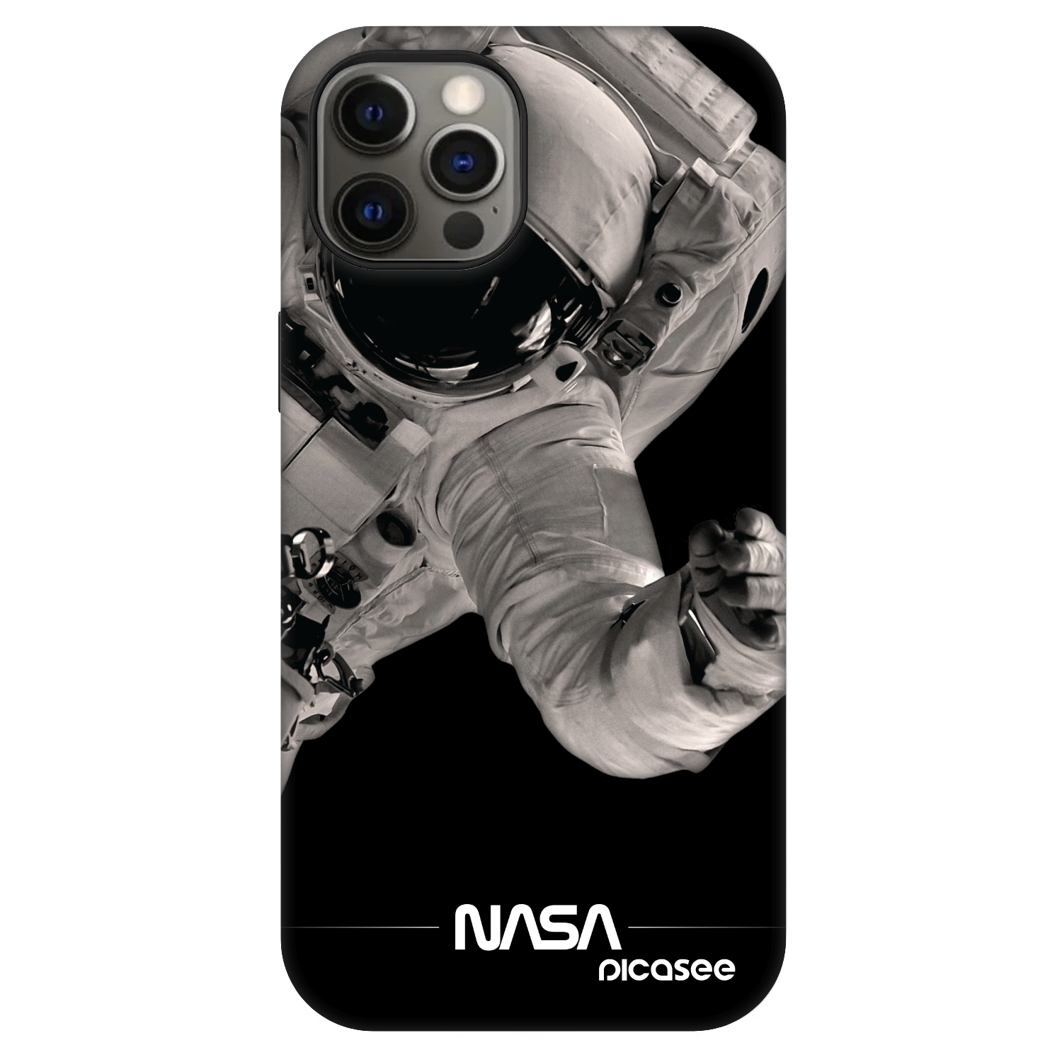 Picasee Fashion Case MagSafe für Apple iPhone 12 - Astronaut Big