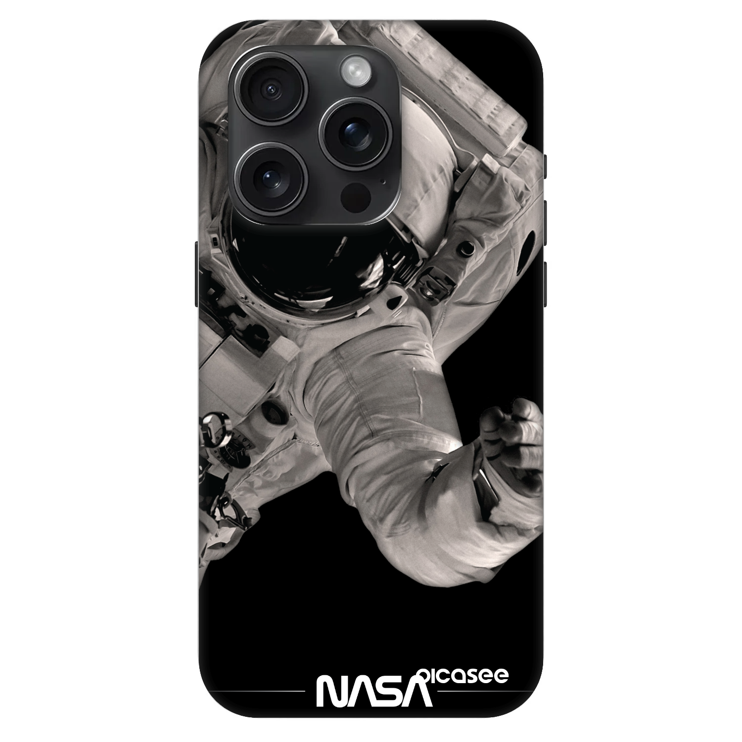 Picasee Fashion Case MagSafe für Apple iPhone 15 Pro - Astronaut Big