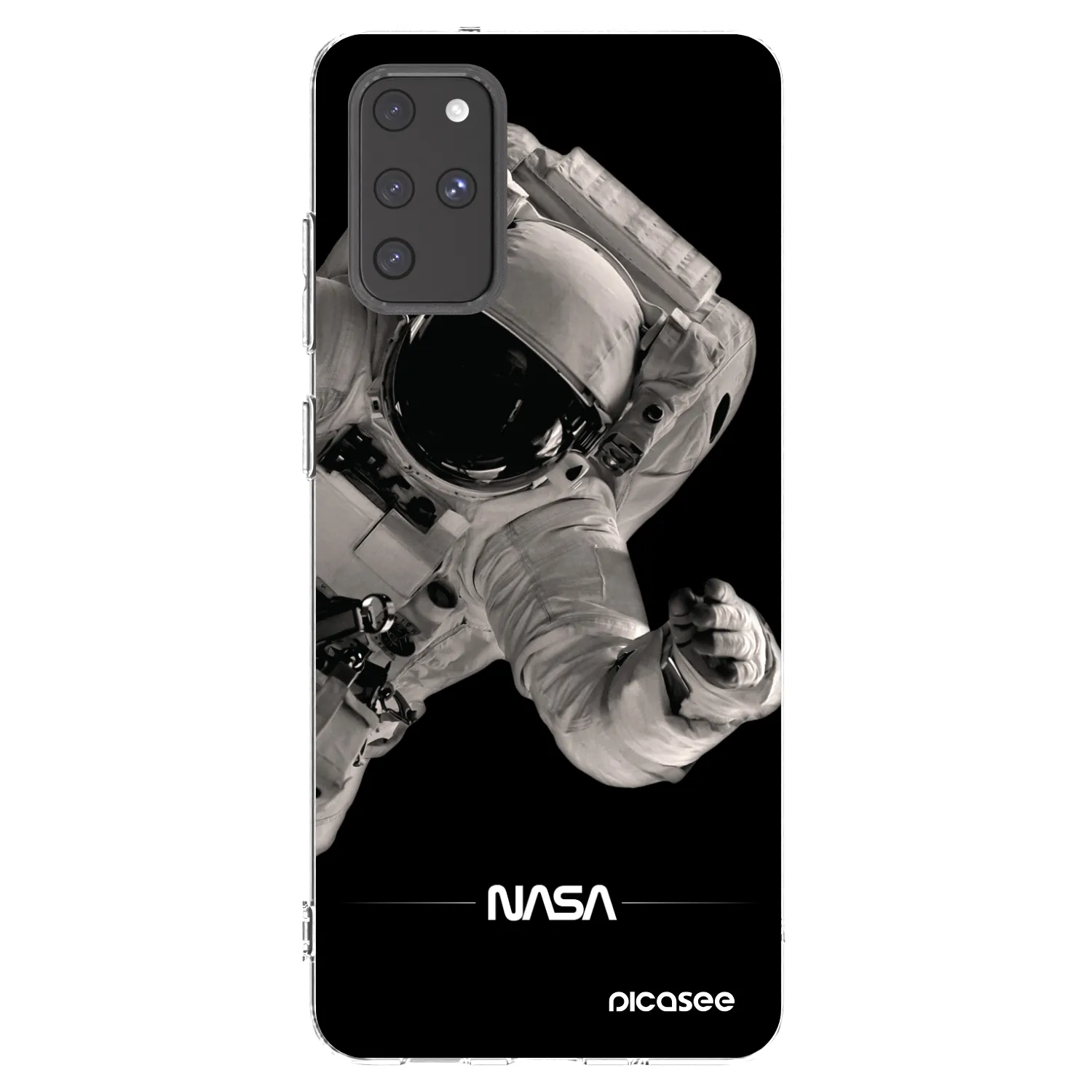Picasee Samsung Galaxy S20+ G985F Hülle - Transparentes Silikon - Astronaut Big