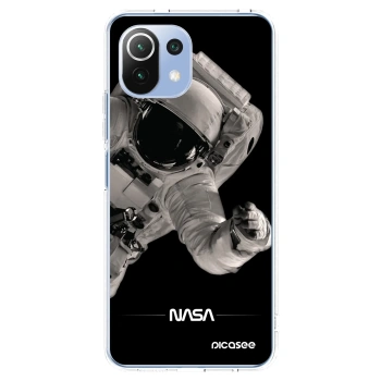 Picasee Xiaomi Mi 11 Lite Hülle - Transparentes Silikon - Astronaut Big