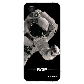 Picasee Xiaomi Redmi 10 Hülle - Transparentes Silikon - Astronaut Big