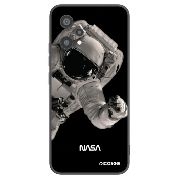 Picasee Realme 9 Pro 5G Hülle - Schwarzes Silikon - Astronaut Big