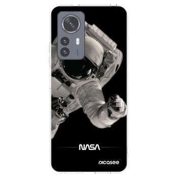 Picasee Xiaomi 12 Pro Hülle - Transparentes Silikon - Astronaut Big