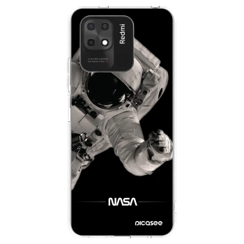 Picasee Xiaomi Redmi 10C Hülle - Transparentes Silikon - Astronaut Big
