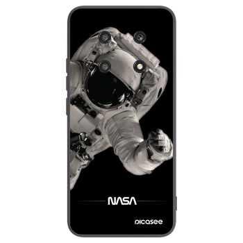Picasee Honor Magic4 Lite 5G Hülle - Schwarzes Silikon - Astronaut Big