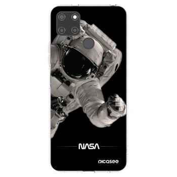 Picasee Realme C21Y Hülle - Transparentes Silikon - Astronaut Big