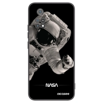 Picasee Xiaomi Poco M4 Pro Hülle - Schwarzes Silikon - Astronaut Big