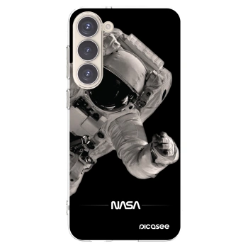 Picasee Samsung Galaxy S23+ 5G Hülle - Transparentes Silikon - Astronaut Big