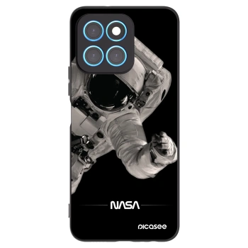 Picasee Honor X6 Hülle - Schwarzes Silikon - Astronaut Big