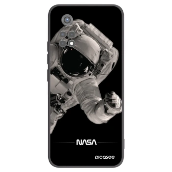 Picasee Xiaomi Redmi Note 11S 5G Hülle - Schwarzes Silikon - Astronaut Big