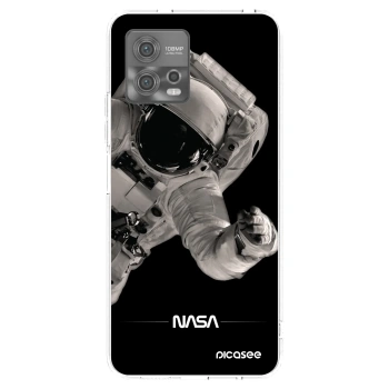 Picasee Motorola Moto G72 Hülle - Transparentes Silikon - Astronaut Big