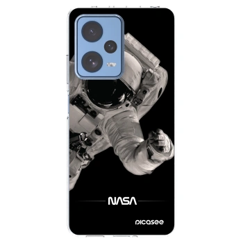 Picasee Xiaomi Redmi Note 12 Pro 5G Hülle - Transparentes Silikon - Astronaut Big