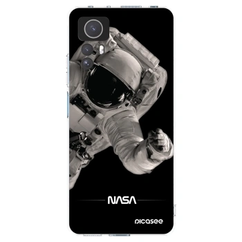 Picasee Xiaomi Redmi Note 12S Hülle - Transparentes Silikon - Astronaut Big
