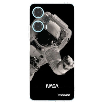 Picasee Xiaomi Poco F5 Hülle - Transparentes Silikon - Astronaut Big
