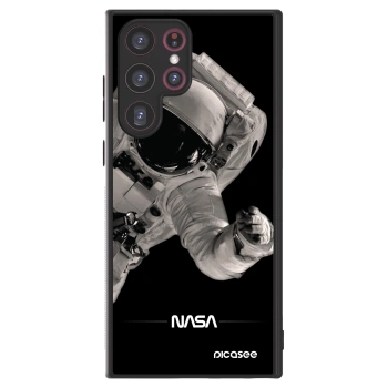 Picasee ULTIMATE CASE PowerShare für Samsung Galaxy S22 Ultra 5G - Astronaut Big