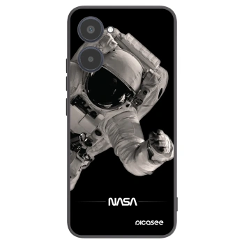 Picasee Realme 10 4G Hülle - Schwarzes Silikon - Astronaut Big