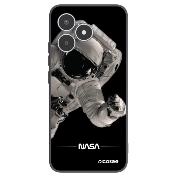 Picasee Realme C53 Hülle - Schwarzes Silikon - Astronaut Big