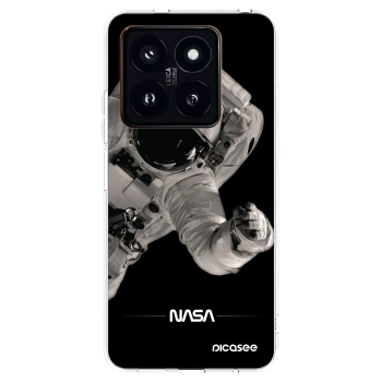 Picasee Xiaomi 14 Pro Hülle - Transparentes Silikon - Astronaut Big